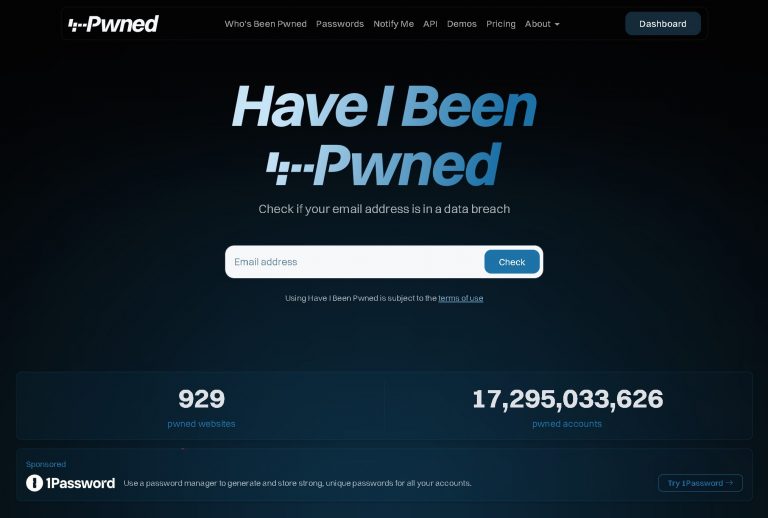 haveibeenpwned