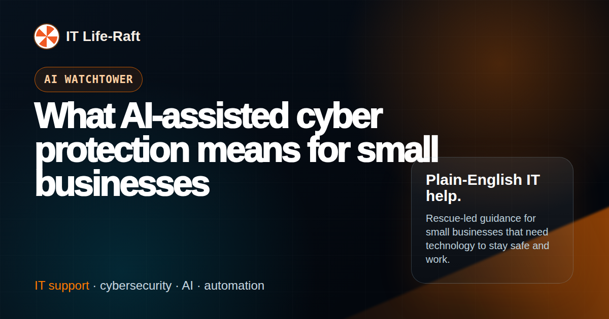 What AI-assisted cyber protection means for small businesses featured image